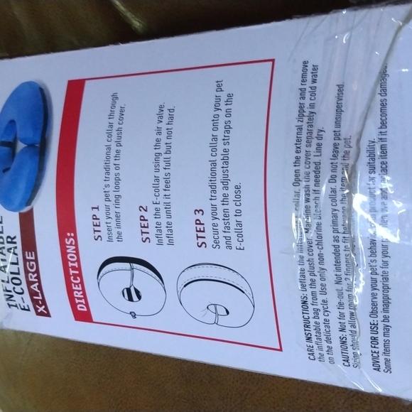 Dog Mx inflatable E-Collar x- large - Picture 5 of 5